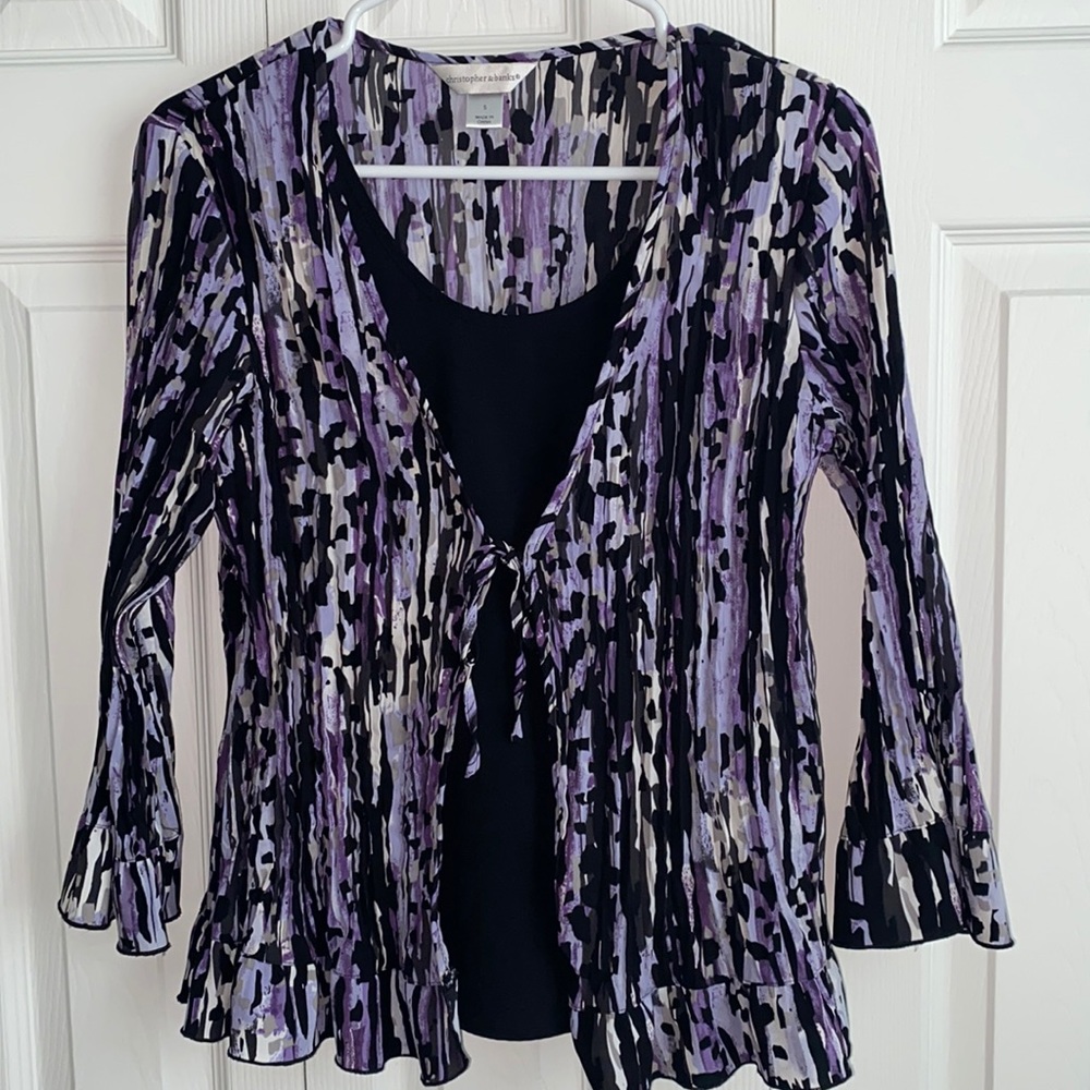 CHRISTOPER and BANKS. WOMENS TOP. SIZE S